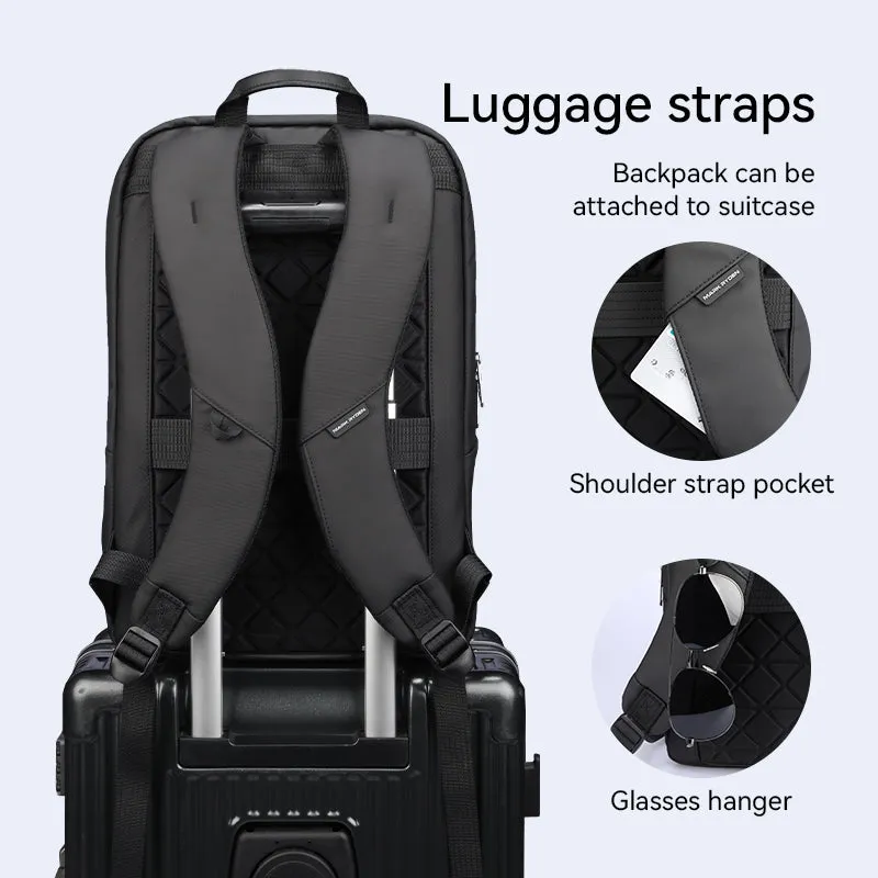 UrbanLite Pro: Sleek & Water-Resistant Business Travel Backpack
