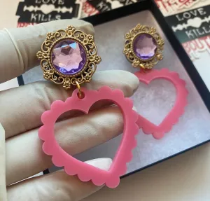 Valentine Heart Dangle Plugs