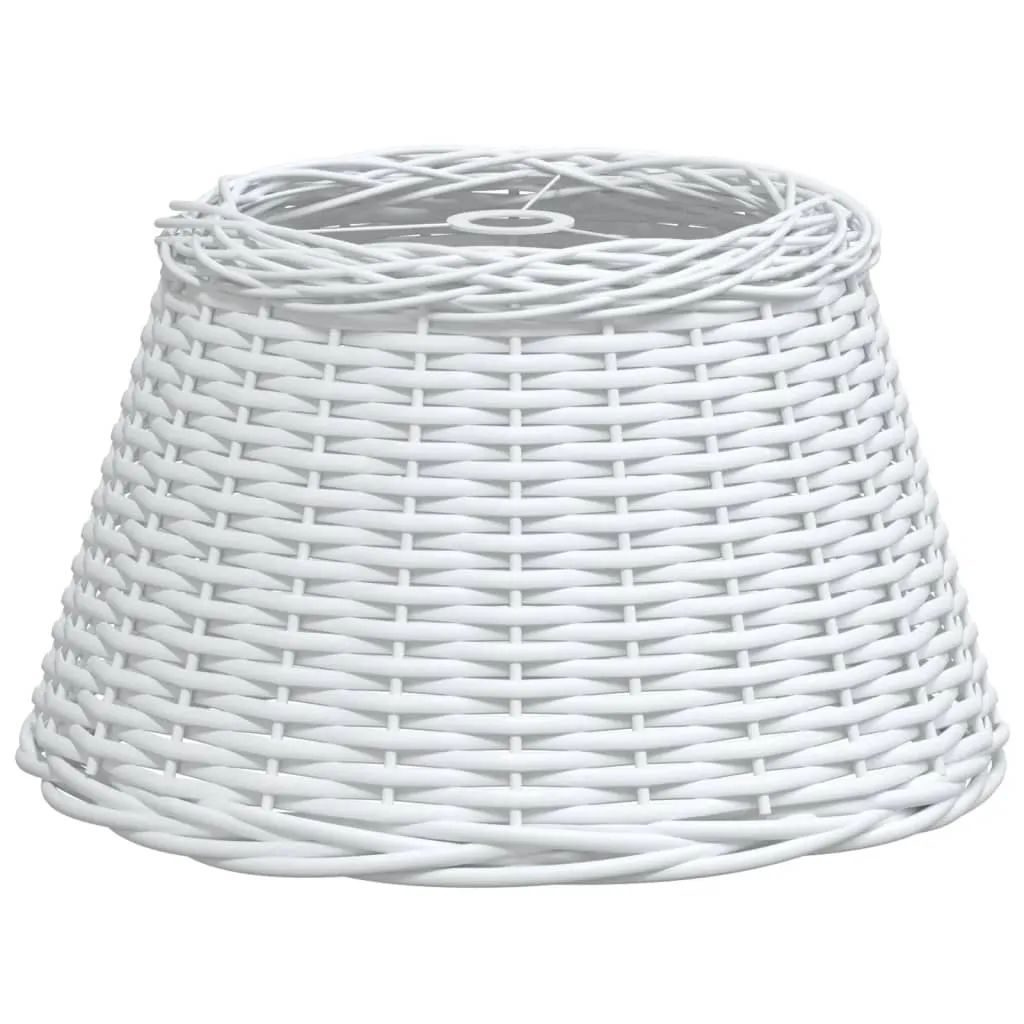 vidaXL Ceiling Lamp Shade White Ø50x30 cm Wicker