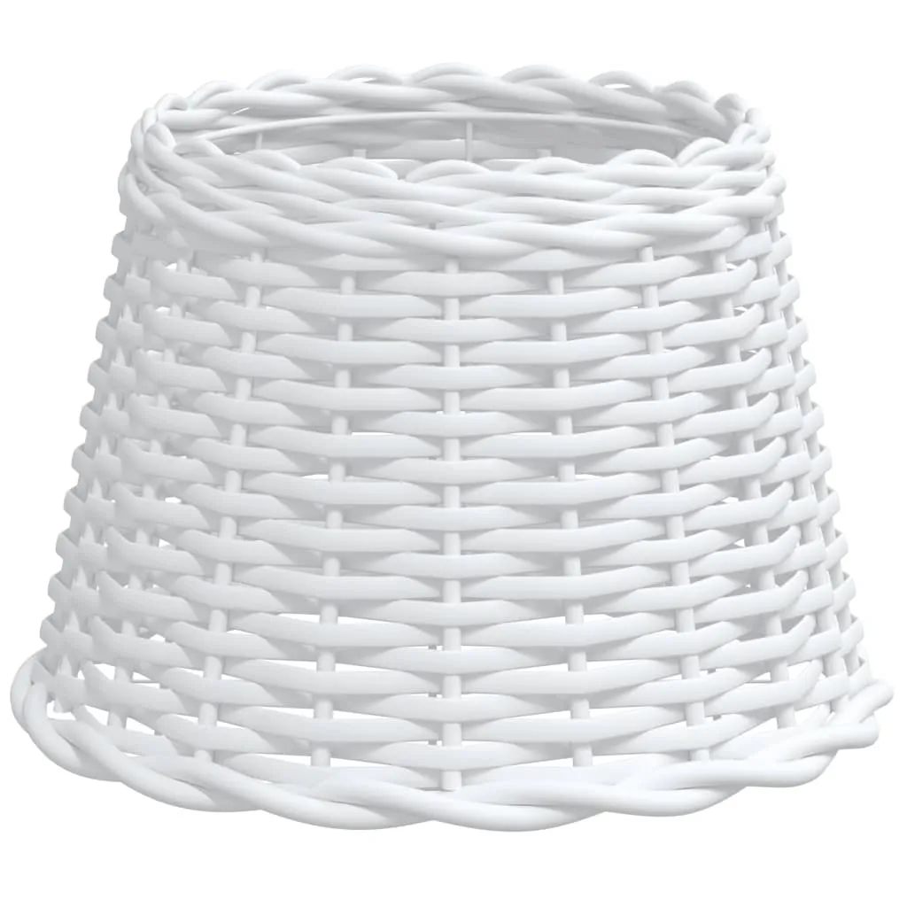 vidaXL Lamp Shade White Ø30x20 cm Wicker