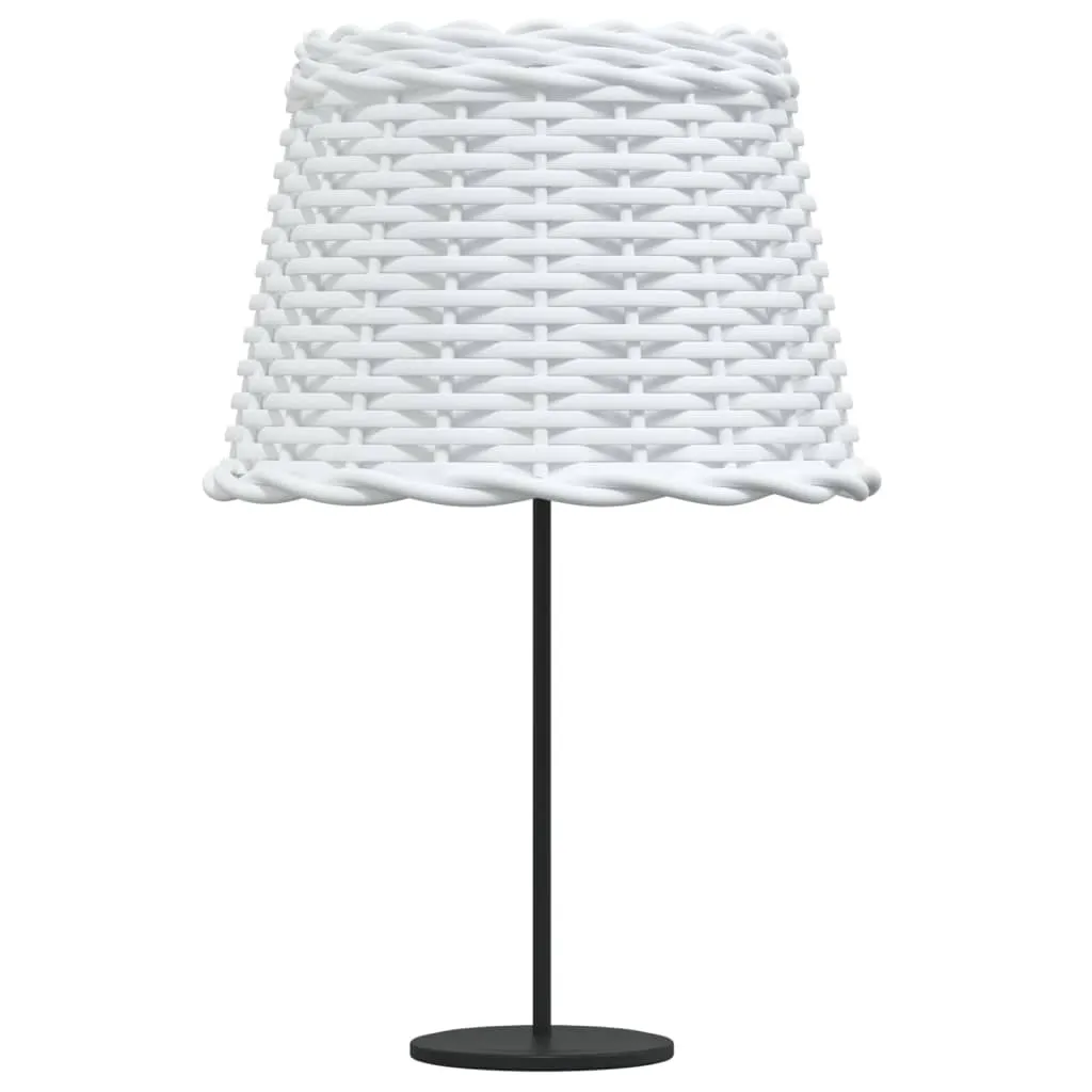 vidaXL Lamp Shade White Ø30x20 cm Wicker