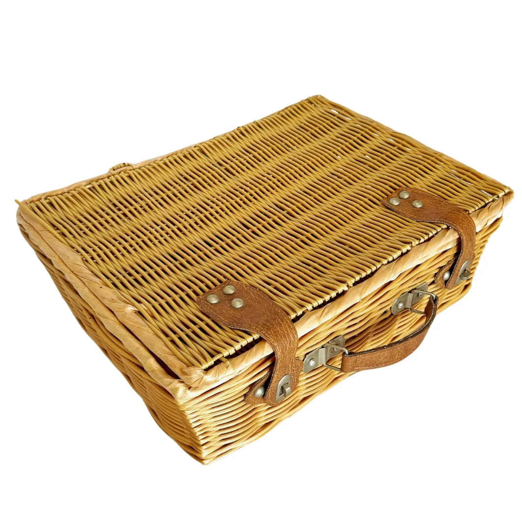 Vintage Wicker Picnic Basket