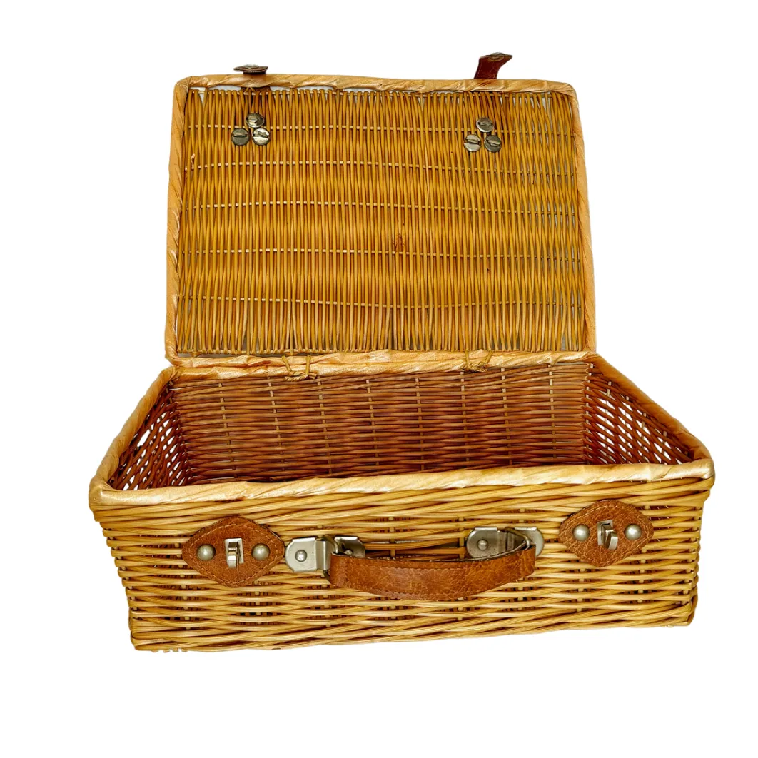 Vintage Wicker Picnic Basket