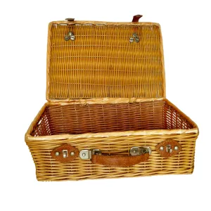 Vintage Wicker Picnic Basket