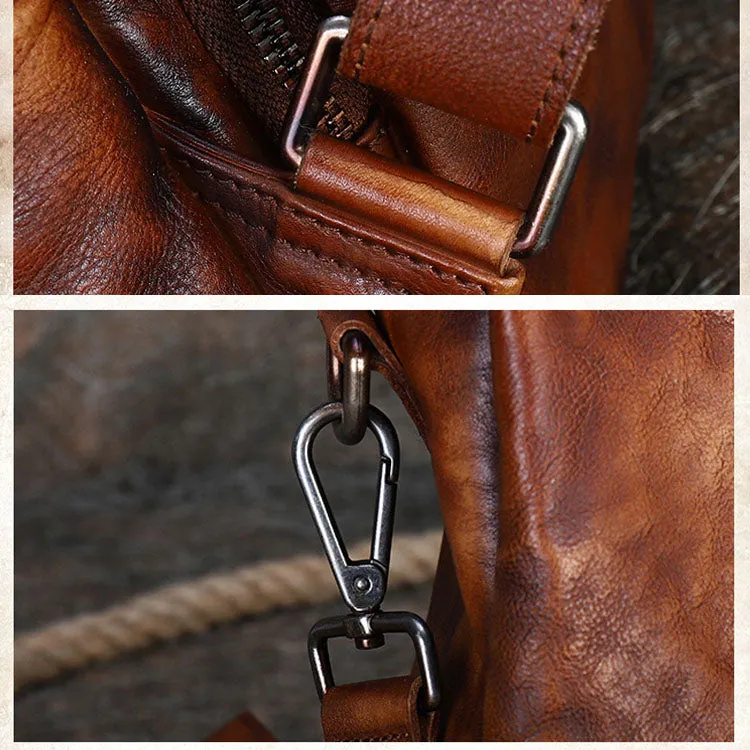 Womens Square Leather Satchel Backpack Purse Shoulder Handbags for Women